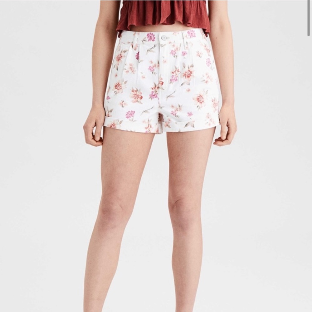 🆕 American Eagle AEO High-Waisted Denim Shorts 12